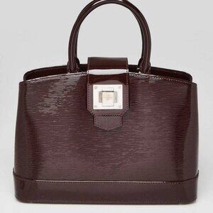 Louis Vuitton Prune Electric Epi Leather Mirabeau PM Bag